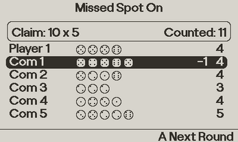 Liar's Dice gameplay screenshot 5