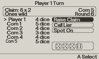 Liar's Dice gameplay screenshot 6