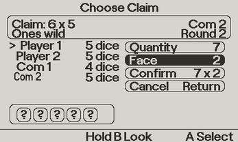 Liar's Dice gameplay screenshot 8