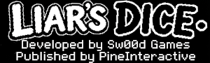 Liar's Dice title logo